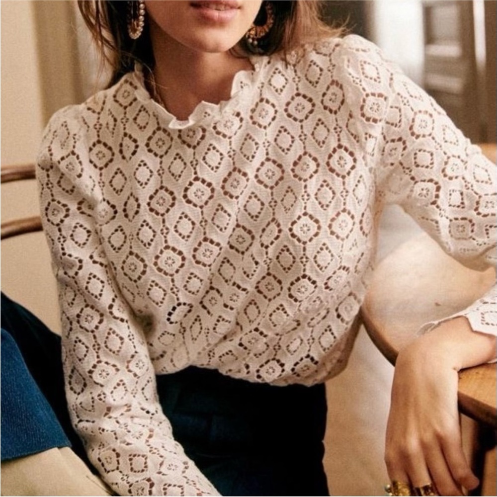 Sézane Eglatine Blouse | Size 42 (size 10)